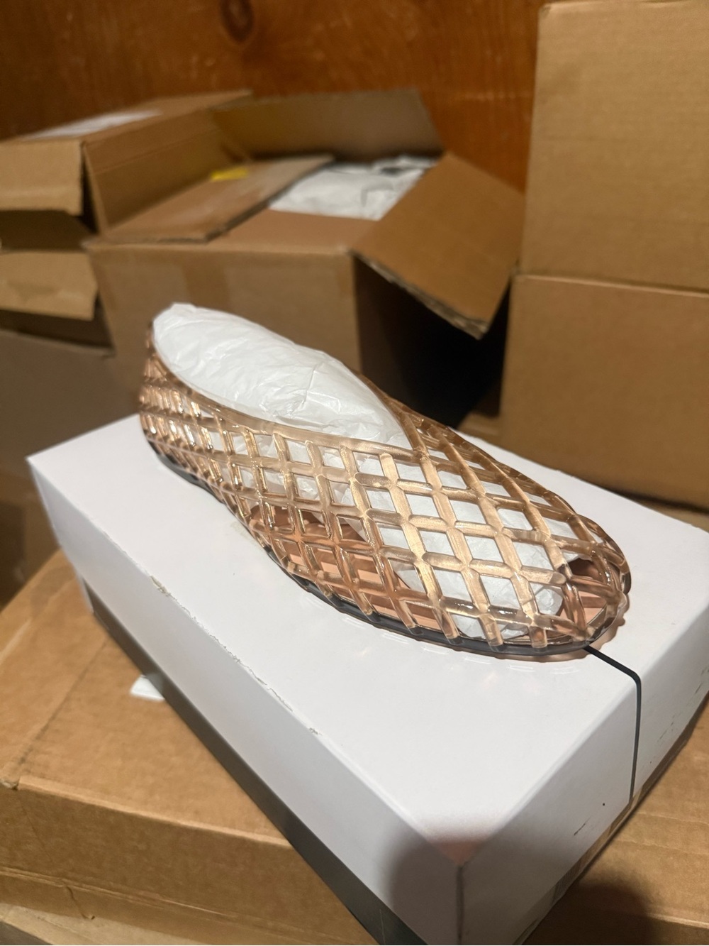 NWT Dolce Vita Jam Flats Mocha Jelly Size 9
